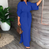 Fongt New Women's Wear Temperament V Tie With Waist Loose Casual Plus Size Winter
