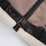 Fongt Women's Explosive Fur Integrated Two-Sided Short Jacket Jacket Sweet Elements