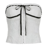 Summer New Slim Sexy Hot Girl Tight Ins Pleated Jacquard Bandage To Wipe The