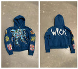 Printing Y2K Vintage Hoodie For Men And Women In The Same Style-Outfit
