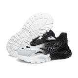 Sneakers Outdoor Breathable Running Shoes High Quality Walking Cushioning Chunky Shoes Comfortable No-slip Jogging