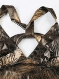 Leopard Print BacklessTank Top-Outfit
