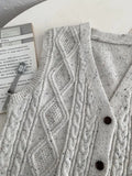 Style Sweater Vests Jackets Women Casual V-neck Knit Chaleco Coats Single Breasted Knitwear Colete New Sleeveless