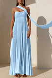 Fongt Women's Dress Solid Color Thoracic Skirt Skirt Sleeveless Fashion New Female 8060