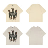 Doberman Dogs Street T-shirt-Outfit