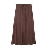 New Textured Vest 8338772 Long Skirt 4764409-Outfit