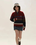 Aesthetic Knitted Zip