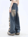 Dark Wash Distressed
