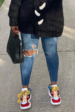 Block Lace Up