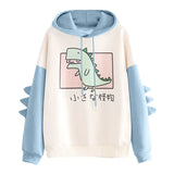 Printed Dinosaur Color Women's Winter