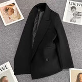 Fongt Color Suit Jacket Female Autumn 2024 New Design Sense Fashion Casual Fried Street Temperament Suit-Outfit