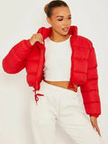 2023 Women's New Women's Warm Bubble Coat Bread Clothing Down Cotton Jacket-Outfit