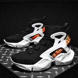 Breathable Men Sneakers High Top Running Shoes for Men Outdoors Walking Sport Shoes Comfortable Mens Shoes