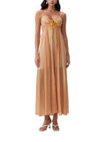 Long Sling Print Dress Women Fashion