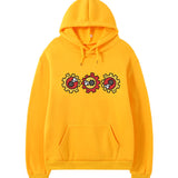 Fongt And Winter 2025 New Women's SK8 Unlimited Skateboard Printing Casual Hooded Jacket