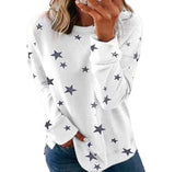 Loose Oversized Long Sleeves T-shirt Printed