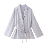 New Spring Style Kimono Coat 5427734 Trousers 4391423-Outfit