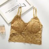 Arrival Women Push Up Wireless Floral Lace Bra Top Women Bralette Underwear Lingerie Full Cup Hot