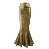 Fashionable Sexy Mermaid High-Waisted Fish Tail Half-Length Dress Is Specially Designed For Wi.-Outfit