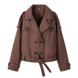 Fongt Women's Clothing 2025 New Fashion This Short Suit Jacket