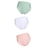 Hot Sale Cotton Panties Comfot Seamless High Waist Women's Panties Solid Lace Briefs Underwear Sexy Plus Size