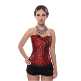 Lady Bouquet Top Sexy Belly Shaping Suit-Outfit