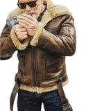Fongt Autumn And Winter New Fur Hair Burst Jacket Thick To Keep Warm Fur Coat Imitation Leather Man Coat