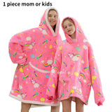 Fashion Oversized Hoodie Sweatshirt Printed Wearable