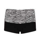 Fongt Hottie Letter Print Bag Hip Shorts Sexy Skinny Peach Hips Hot Pants