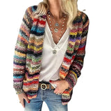 Fongt Autumn And Winter New Fashion Casual Women's Wear Long Sleeve Multi-Color Women's Sweater Knit