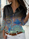 casual long-sleeved