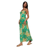 Fongt Summer New Royal Sister Wind With Beautiful Back French Low-Cut Sling Dress 23069-1-Outfit