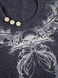 sleeve crop top with