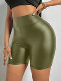 Fongt Women's Solid-Colored Waist-Tight-Groom-Sighted-Packed