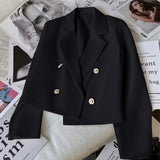 Fongt Jade Green Suit Jacket Female Autumn 2024 New Small Temperament Casual Versatile Small Suit-Outfit