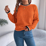 Shooting 2025 Autumn And Winter Casual Sleeve Long-Sleeved Sweater Women's