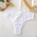 Seamless Women's Panties 9 Solid Color High Waisted Thongs Women Comfortable Women's Cotton Briefs Sexy Female