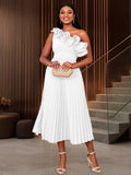 Fongt Shoulder Collar High-Rise Dress Party Party Dress