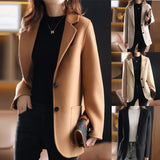 Fongt And Winter New Station Explosion Bill Thick Hair This Female Coat Wish Small Suit Ebay Korean Version Of Leisure