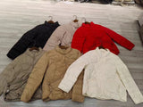 Autumn Winter New Style Art Fan Li Collar Leisure Spring And Autumn Light Short Down Jacket Female Joker Show Thin Short Coat-Outfit
