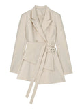Fongt Design Blazer Woman 2025 New Collar High-End Long-Sleeved Small Suit With High-End