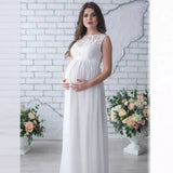 Fongt Size Dress Lace According By Pregnant Sexy Loose Tail Skirt Pregnant