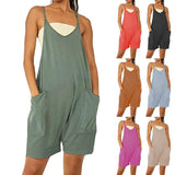 Fongt Women's Ebay Explosion Zipper Pocket Slings Shorts Trousers