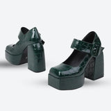Square Toe Platform High