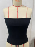 Fongt New Strapless Three-Color Texture Sense Slim Sexy Thin Pit Strip With A Strapless Jacket Female-Outfit