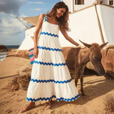 Fongt Summer New Simple Design Sexy Corrugated Skirt-88002-Outfit