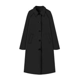 Fongt Women's Clothing INS Explosive Temperament Collar Single Buckle Wind Jacket Workwind