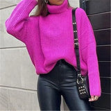 Fashion Lady Turtleneck Collar Long Warm