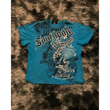Fongt New Concert T-Shirt Summer Korean Version Of Fashion Print Short-Sleeved Loose