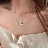 Square Shell Necklace-Outfit
